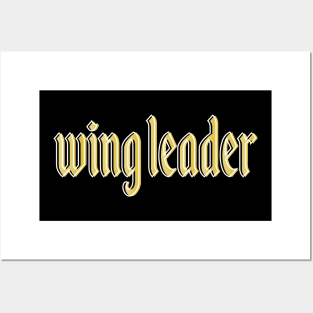 wing leader Posters and Art